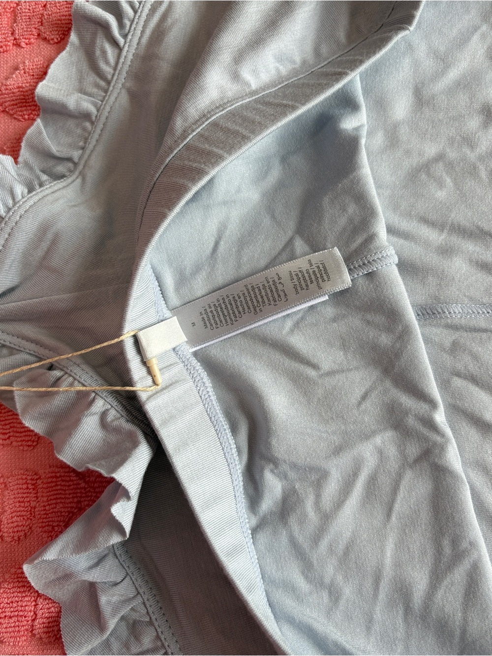 🦋SKIMS Sleep Shorts | Zen Blue | Size M | NWT 🏷️ - Picture 9 of 9